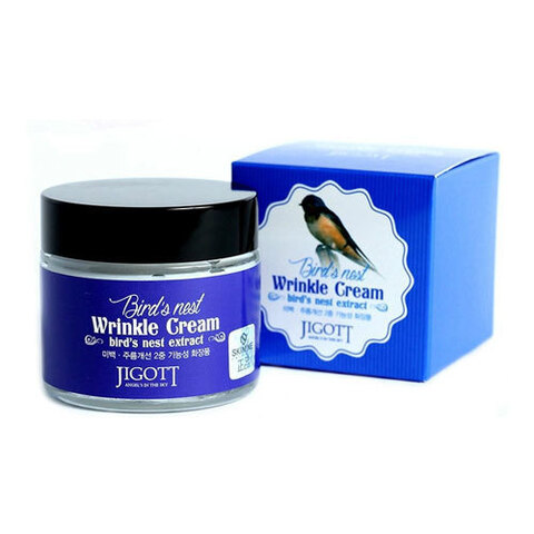 Jigott Bird’s Nest Wrinkle Cream - Антивозрастной крем с экстрактом ласточкиного гнезда