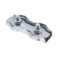 Зажим 6 мм нержавеющий Duplex АРТ А4