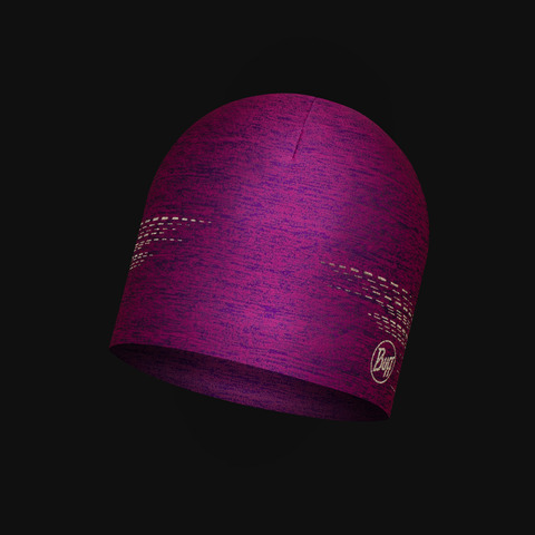 Спортивная шапка со светоотражением Buff DryFlx Hat Pink Fluor фото 2