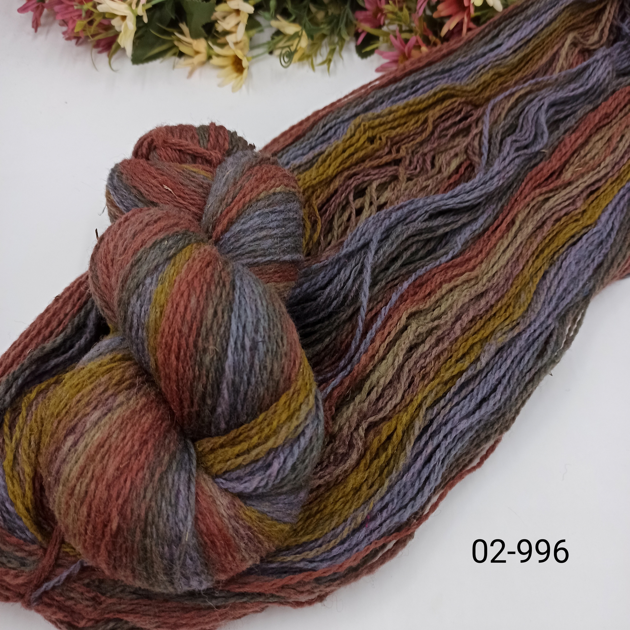 Дундага 6/2 шерсть секционного окрашивания 02-996