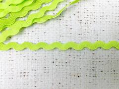 Тесьма "Вьюнок", ш. 5 мм, салатовый
