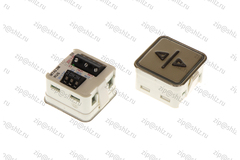 Кнопка (кнопочный модуль) MT42-2M RUS "Открытие", квадратная