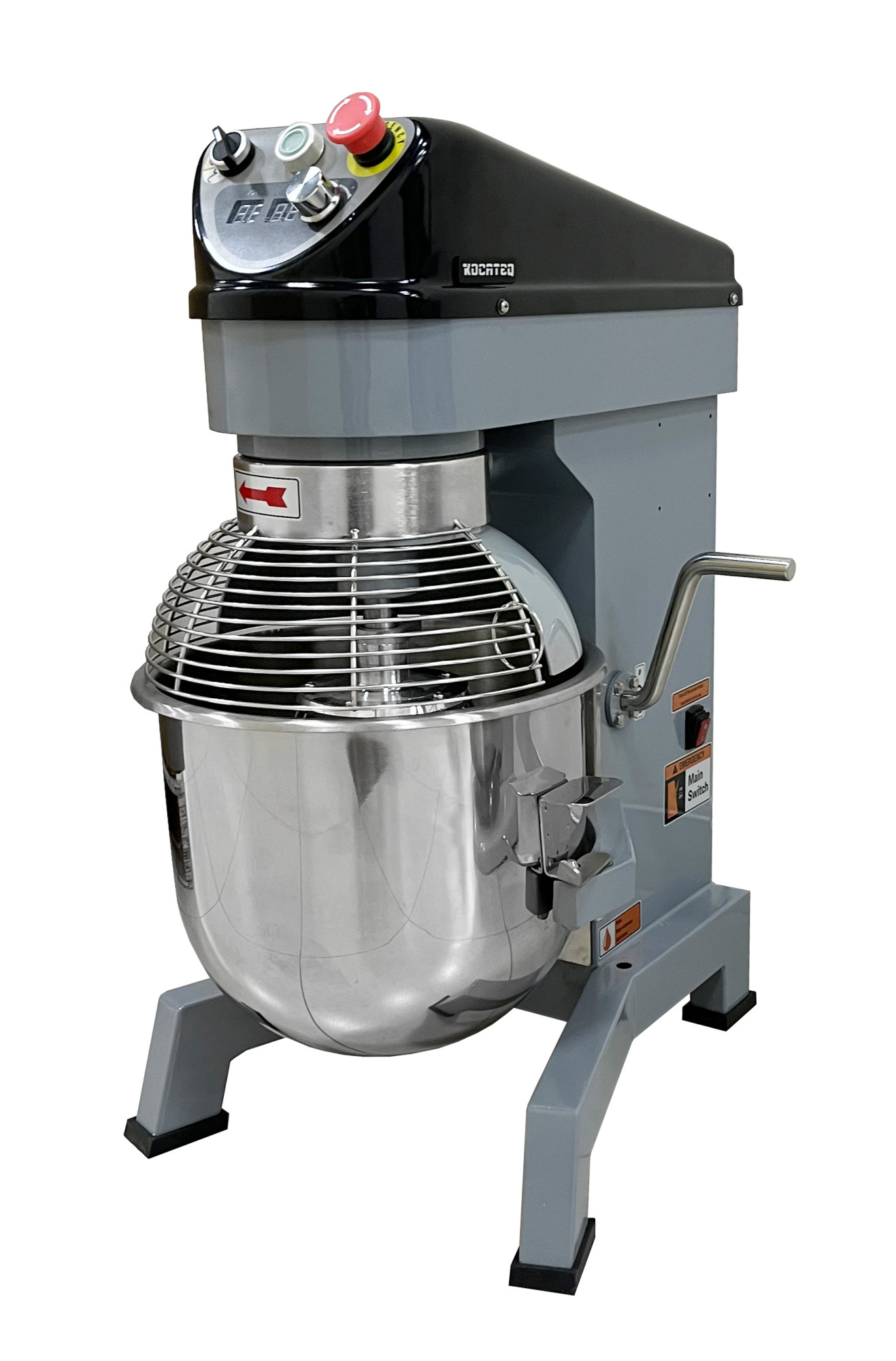 Миксер планетарный Kocateq M 20 APL объемом 20л, с 3 режимами 10 скоростей в каждом