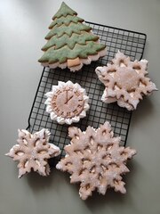 Набор больших снежинок №1