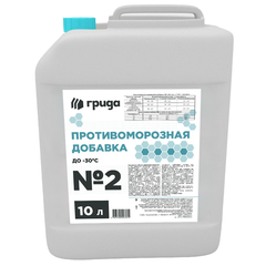 Добавка противоморозная для бетона Грида № 2 10 л