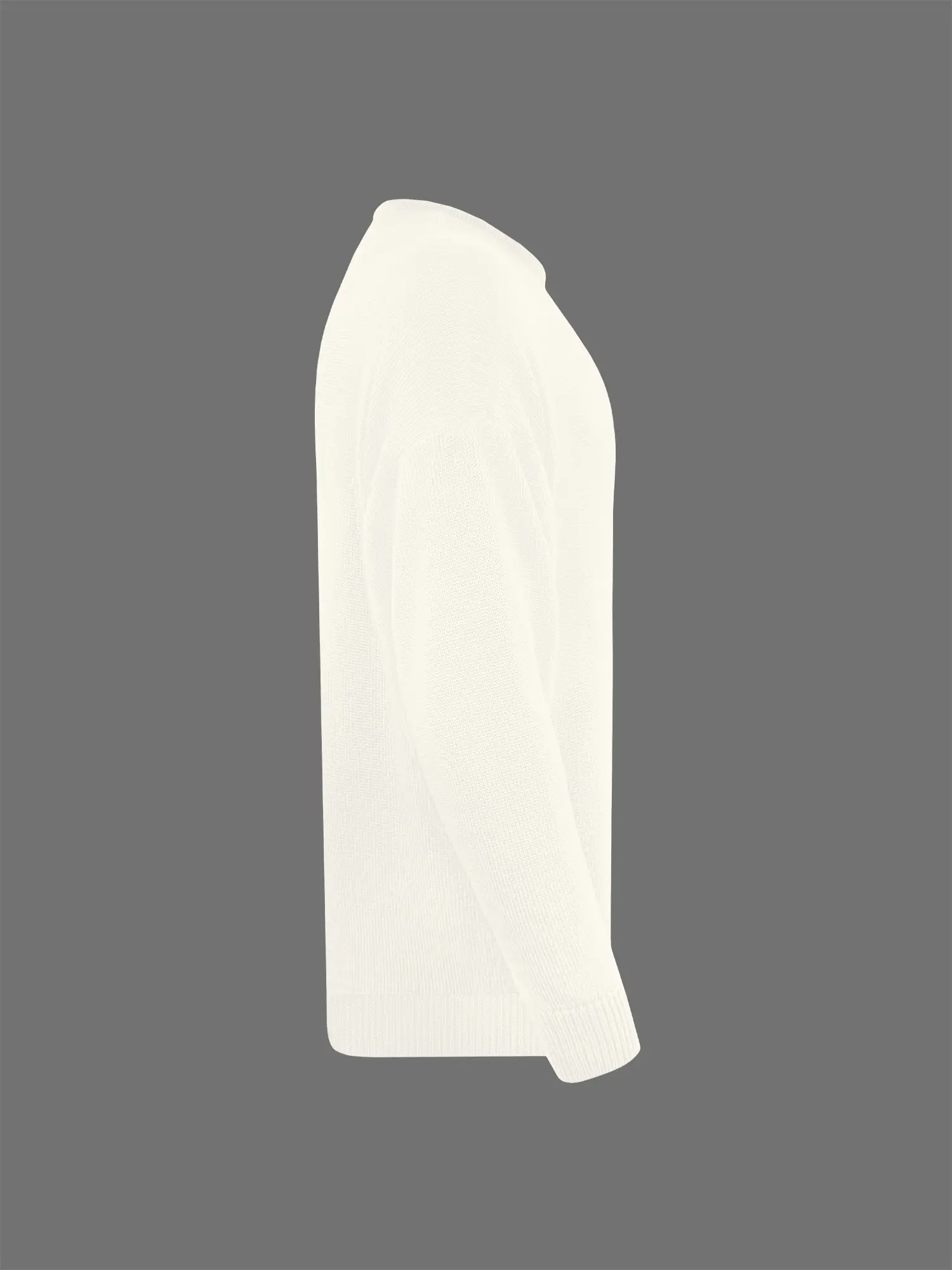 Джемпер оверсайз из мягкой шерсти