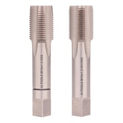 Метчик М16х1,5 (Комплект 2шт) DIN2181 HSS-G 6h 70мм a=9,0 H-Tools 235160HT