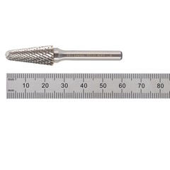 Бор-фреза твердосплавная L(KEL) 10,0x20x60x6мм HM H-Tools 116235HT