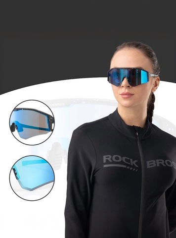 Картинка очки спортивные Rockbros 14130001 blue - 10