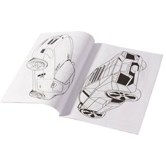 
          Раскраска А4 Alingar "Гонки", 6 л., офсетная обложка