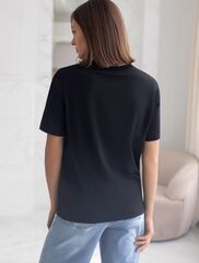 Свободная футболка из премиального хлопка с эластаном  D49.144 (133337)