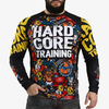 Тренировочный лонгслив Hardcore Training Doodles