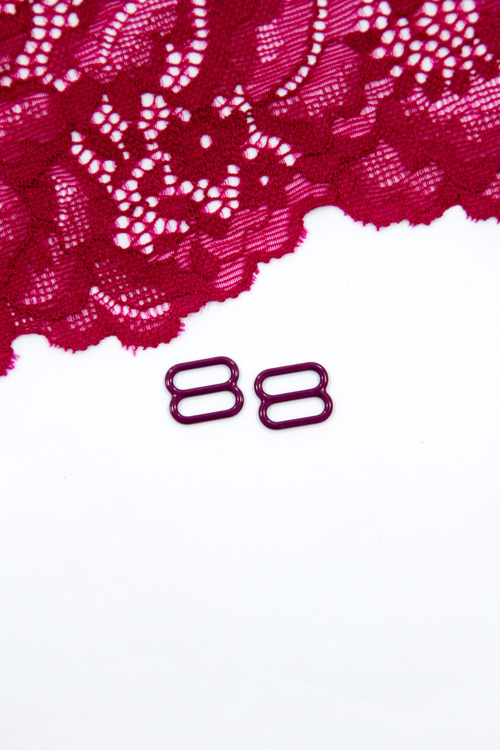 Кольцо, регулятор, крючок для бюстгальтера слива 1 см