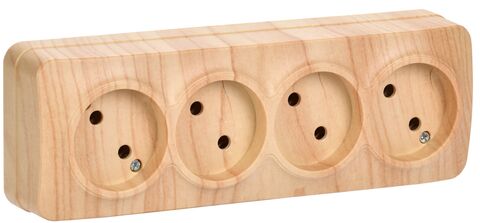 GLORY Роз. 4-я без з/к/ш о/у 10А РС24-2-ХС сосна IEK