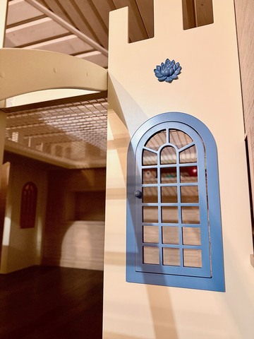 Игровой домик с горкой и спортивными элементами | Индивидуальный проект под заказ