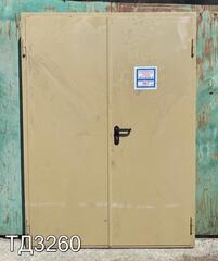 Дверь Металлическая противопожарная Б/У 2070(в) x 1440(ш)