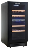 Винный шкаф Cellar Private CP027-2TBH черная дверь со скрытой рукояткой
