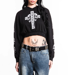 Толстовка Affliction FREE MIND CROP