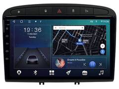 Магнитола Peugeot 308 (2008-2013) / 408 (2012-2021) Android 11 3/32GB QLET DSP 4G модель PE-011TS18