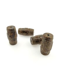 Бусина Дзи 3 глаза из метеорита NWA XXX