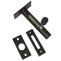 Задвижка дверная ЗД-05 Секрет бронза, серебро в интернет-магазине ЯрТехника