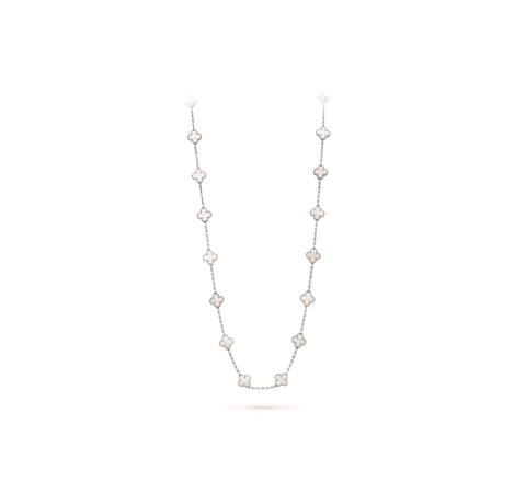 Винтажное колье Van Cleef & Arpels Alhambra, 20 мотивов