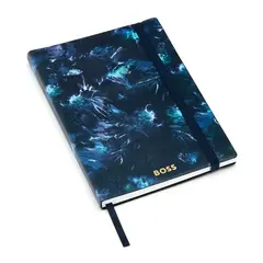 Блокнот A5 HB Tie-dye Flower Navy Lined