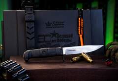 Тактический нож Combat AUS-10Co (Cryo) StoneWash