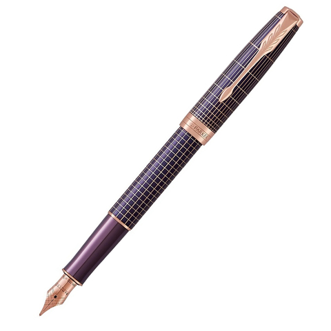 Ручка перьевая Parker Sonnet Premium, Purple Cisele PGT, F (1931542)