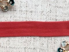 Резинка бельевая (окантовочная) матовая, ш. 2,5 см, алый