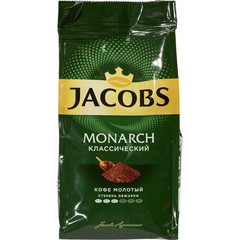 Кофе молотый Jacobs Monarch 230 г (вакуумная упаковка)