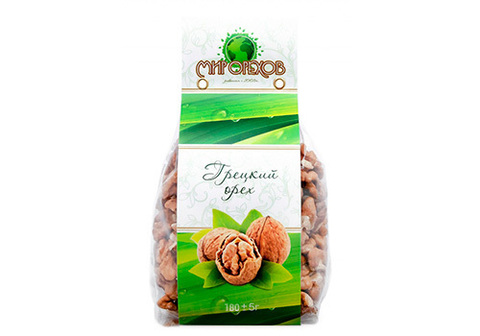 Грецкий орех "Мир Орехов", 180г