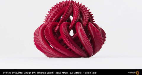 Пластик для 3D-принтера Fillamentum PLA Extrafill Pearl Ruby Red
