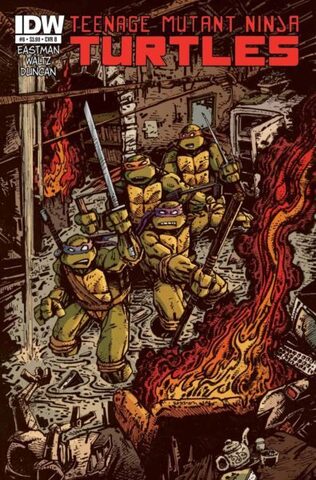Teenage Mutant Ninja Turtles Vol 5 #8 (Cover B) (Б/У)