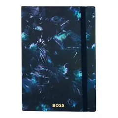 Блокнот A5 HB Tie-dye Flower Navy Lined