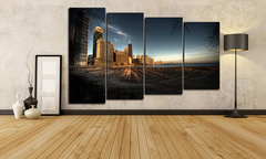 Модульная картина "Ночной город"