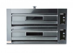 Печь для пиццы электрическая 2-камерная с подом 93*63 см OEM-ALI DB1230LDG