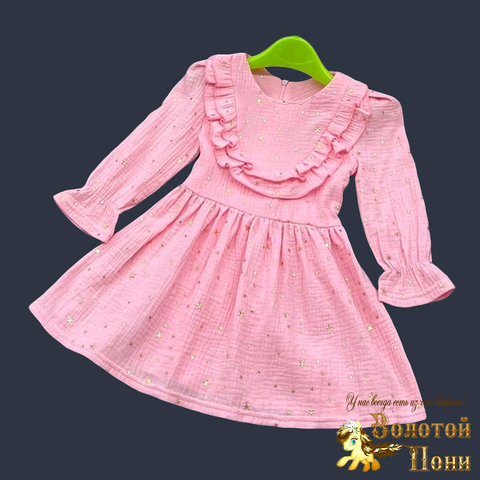 Платье хлопок девочке (3-6) 240217-TR241758