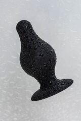 Черная анальная втулка Spade S