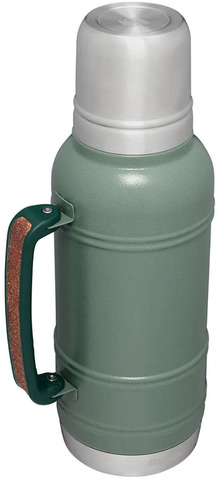 Картинка термос Stanley Artisan Thermal Bottle 1.4L Hammertone Green - 5