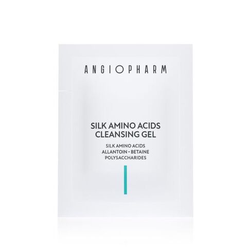 ANGIOPHARM ГЕЛЬ ДЛЯ УМЫВАНИЯ С АМИНОКИСЛОТАМИ ШЕЛКА, 3 мл | SILK AMINO ACIDS CLEANSING GEL