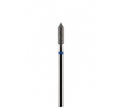 Фреза алмазная Цилиндр заостренный, 25 мм, синяя