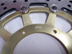 Диск тормозной передний золотой на Honda CBR F 2001-2006, CB F HORNET 900  2002-2006 г.в.
