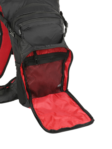 Картинка рюкзак велосипедный Zefal Hydro Enduro Bag black/red - 5