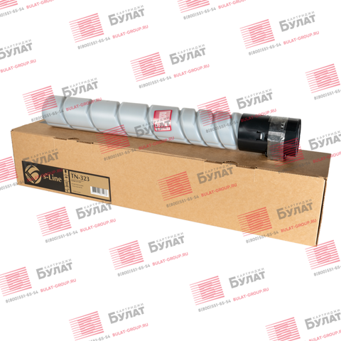 Тонер-картридж БУЛАТ s-Line TN-323 для Konica Minolta bizhub 227 (Чёрный, 23000 стр.)