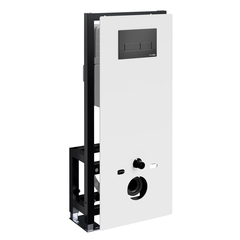 WasserKRAFT Glan 66TLT.010.ME.WH.MB03 Система инсталляции для унитазов фото