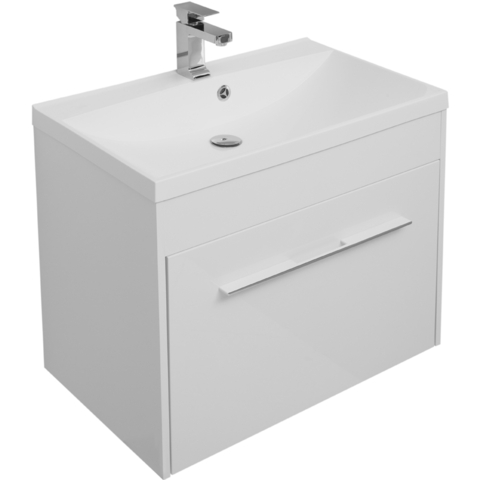 Aquanet 210028 Компл.3 - Тумба Августа 75 цв.белый (210028)