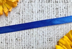 Лента атласная, ш. 0,5 см, электрик