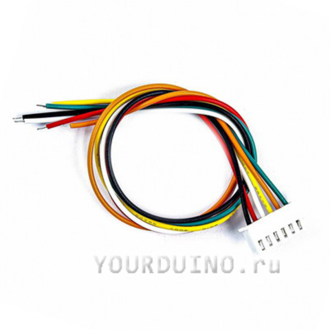 6-проводный кабель с разъемом XH2.54-6P (30 см)