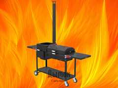 Печь-мангал-гриль Искандер 400 Комфорт Эйр